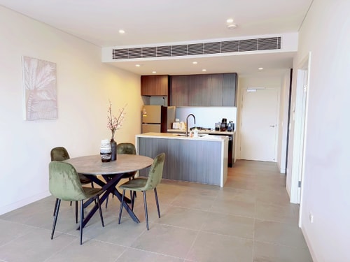 Stylish 1BR | Pool, Gym & Parking by Olympic Park 14 Serain Residences