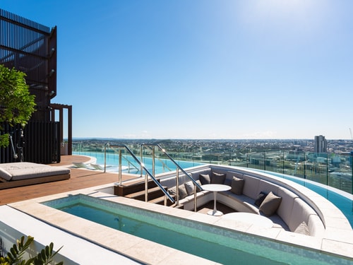Spacious 2 bedroom Apartment with Rooftop Access 26 Serain Residences