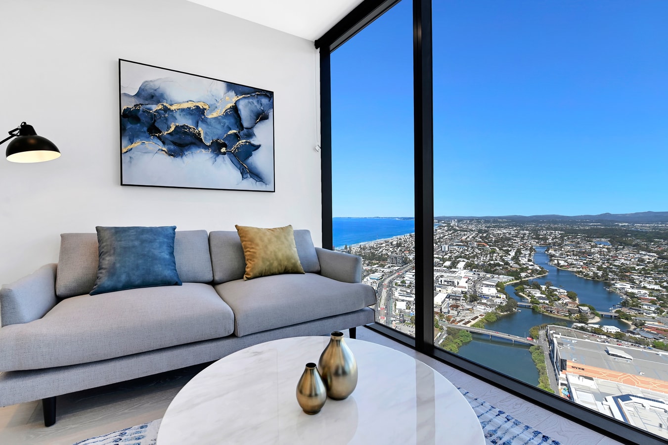 Stunning Water View 1BR  | Steps to Casino & Tram 9 Serain Residences