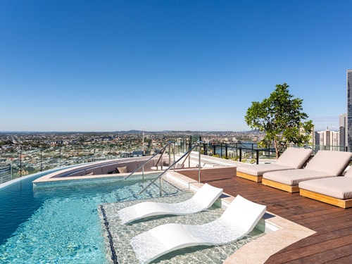 Spacious 2 bedroom Apartment with Rooftop Access 23 Serain Residences