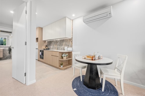 Cozy 1BR Apartment | Walk to Tram | Parking 17 Serain Residences