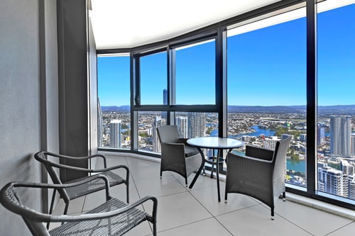 45th-Floor Waterview 2Bedroom | 3-Min Walk to Tram 4 Serain Residences