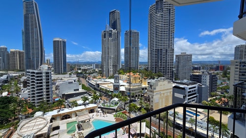 2 Double Bed Hotel Room in Central Surfers 7 Serain Residences