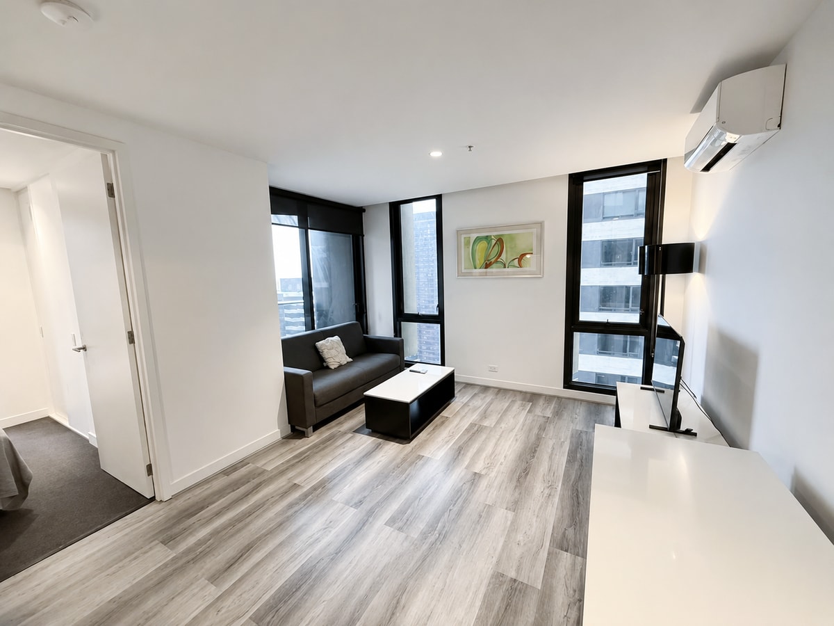 5 Min to State Library: High-Rise Modern 2Bedroom 1 Serain Residences