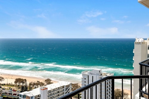 Cozy Ocean View Twin Studio Surfers Paradise 1 Serain Residences