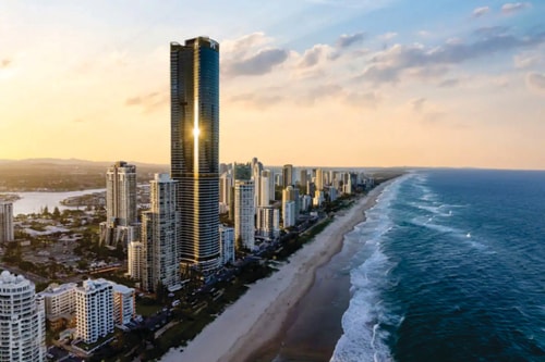 Ocean & City View | 3BR Beachside Retreat Level 63 11 Serain Residences