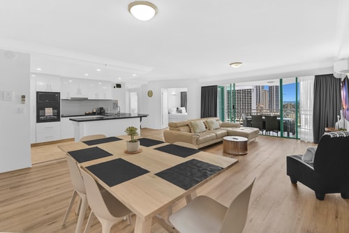 Ocean view 3 bedroom Apartment in Crown Surfers 3 Serain Residences