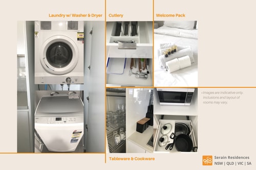 1 bedroom Home in Heart South Brisbane+Parking 25 Serain Residences