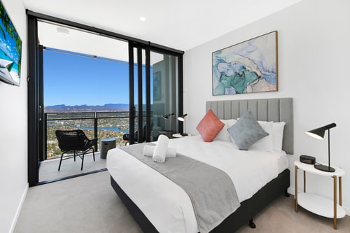 Stunning Water View 1BR  | Steps to Casino & Tram 1 Serain Residences