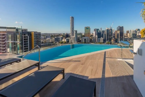 Modern Style River View 2Bedroom  Apt + Parking 15 Serain Residences