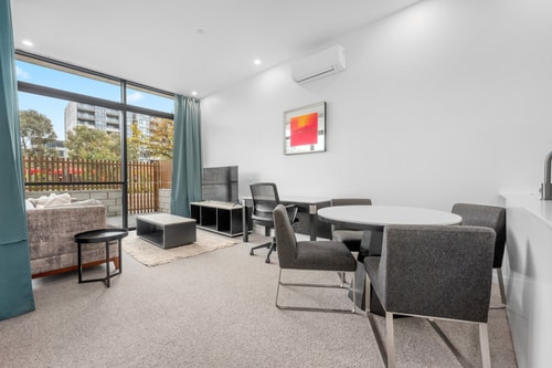Fresh 2BR Stay | Parking | 7min Walk to Tram 6 Serain Residences