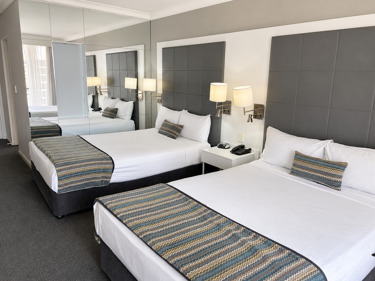 Comfy 2Double-bed Suite in Central Surfers | Max 4 7 Serain Residences