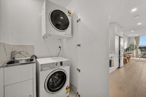 6min Walk to Westfield | Stylish 1BR Gem w/Parking 10 Serain Residences