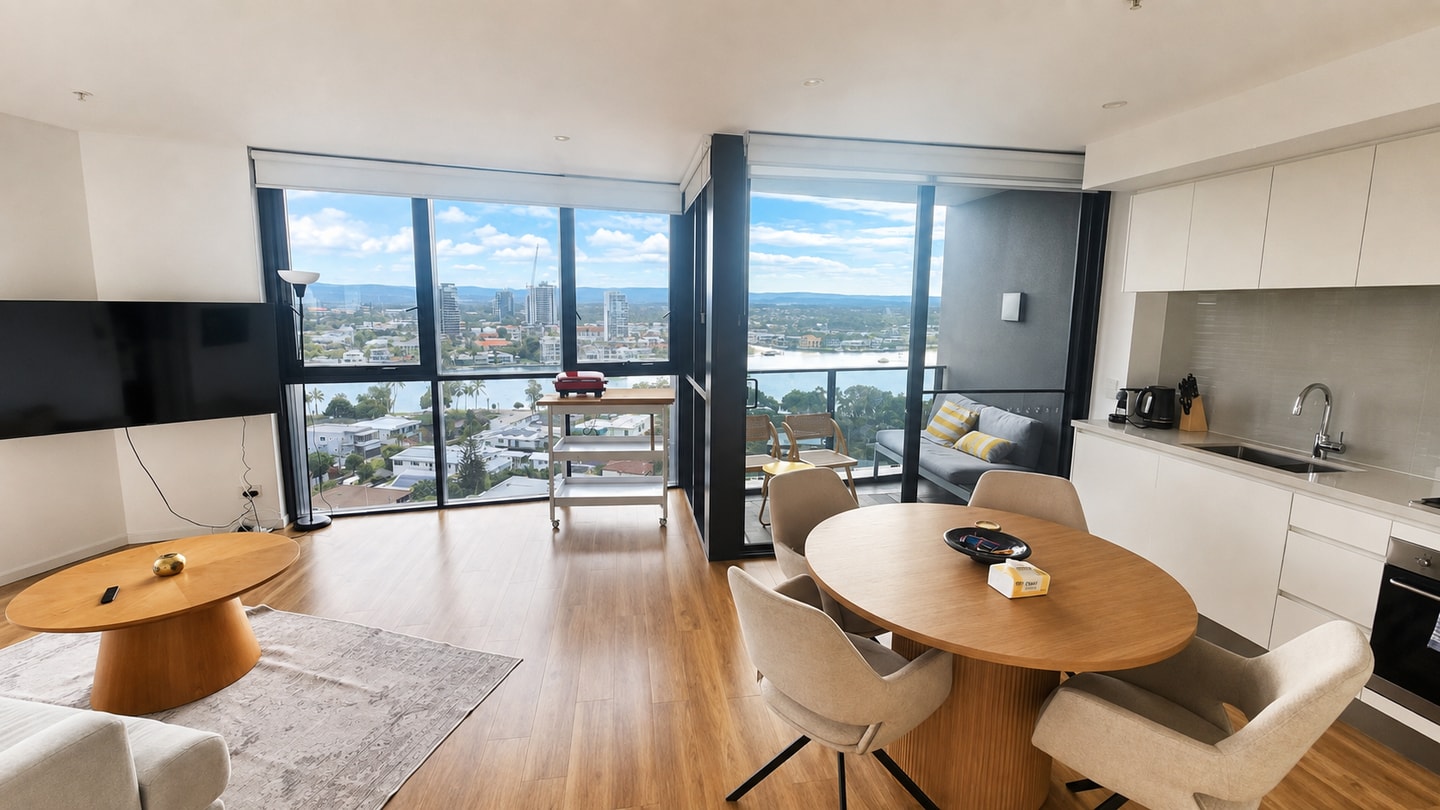 Water View Spacious 1 BR Apartment Close to Beach 1 Serain Residences