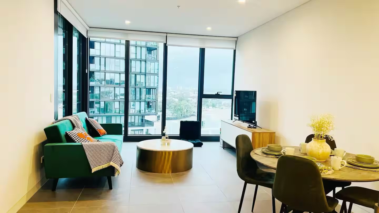 Stylish 1BR | Pool, Gym & Parking by Olympic Park 2 Serain Residences