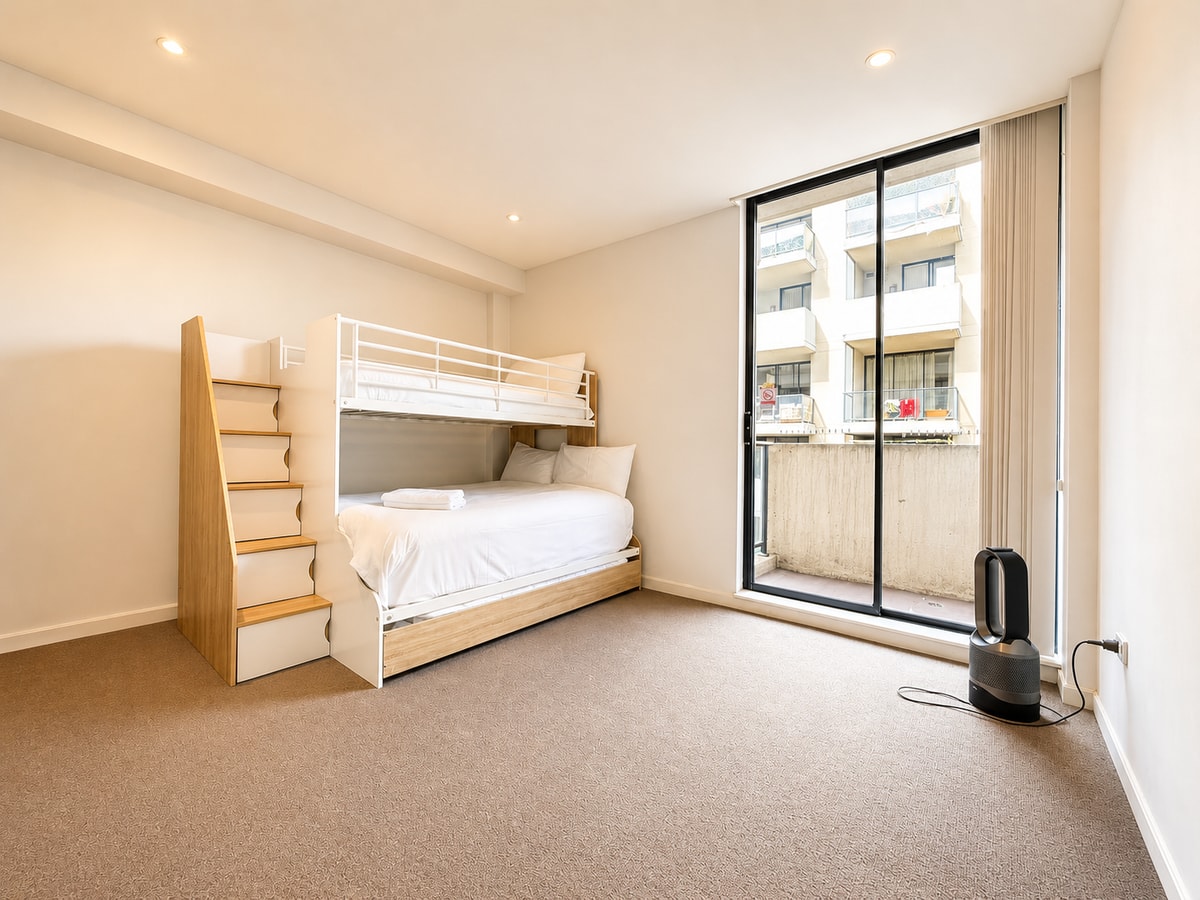 Rosehill 1BR | Bunk Bed | Max 3 | near Parramatta 1 Serain Residences