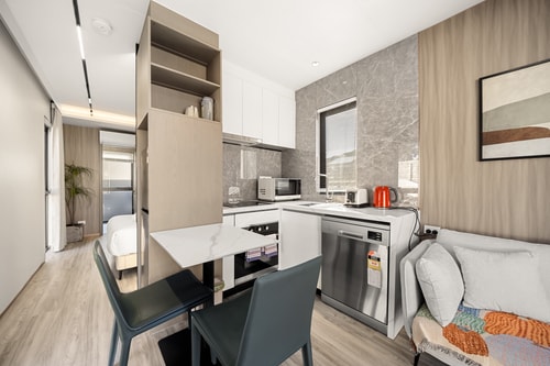 Inviting Modern Tiny Home 8 Min Walk to Station 2 Serain Residences