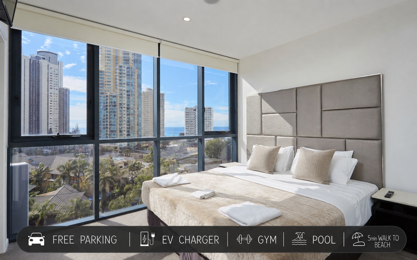 Cozy 2 Bedroom Apartment with Glimpse of Ocean Serain Residences