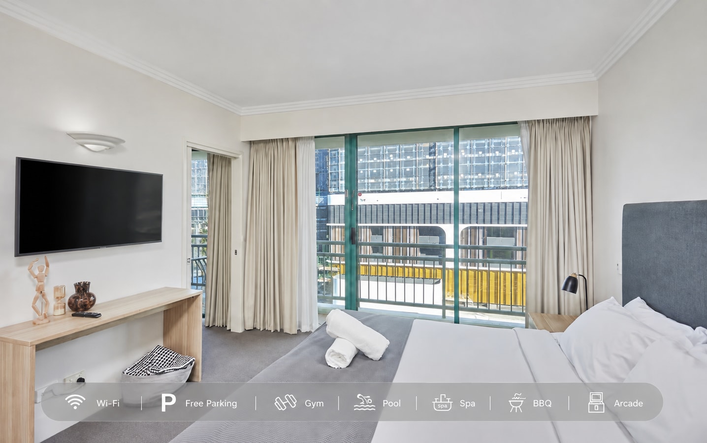 Cozy 1BR Resort Apt | 3min Walk to Beach + Parking Serain Residences