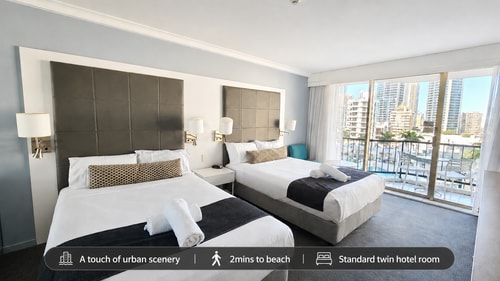 Centre Location 2 Double-bed Hotel Room | Max 4 0 Serain Residences