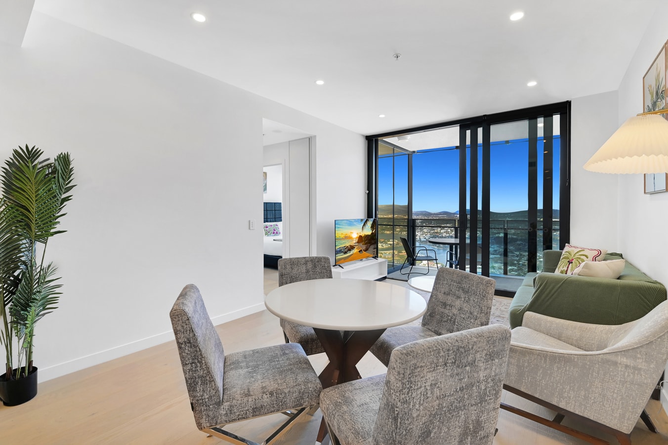 High Rise Ocean View 2BR with Parking By Casino 13 Serain Residences