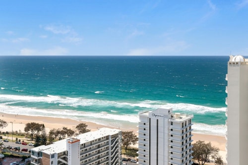 Cozy Ocean View Twin Studio Surfers Paradise 9 Serain Residences