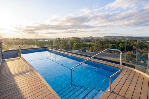 Stylish 1BDR Sunlit Apartment w Rooftop Pool & Gym 0 Serain Residences