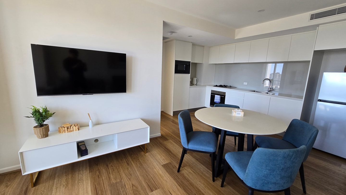Open View Comfortable 2BR Apartment in Surfers 1 Serain Residences