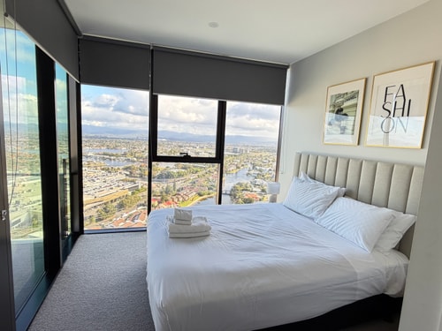 Casino-Side 1BR Water View | Walk to Beach/Tram 1 Serain Residences