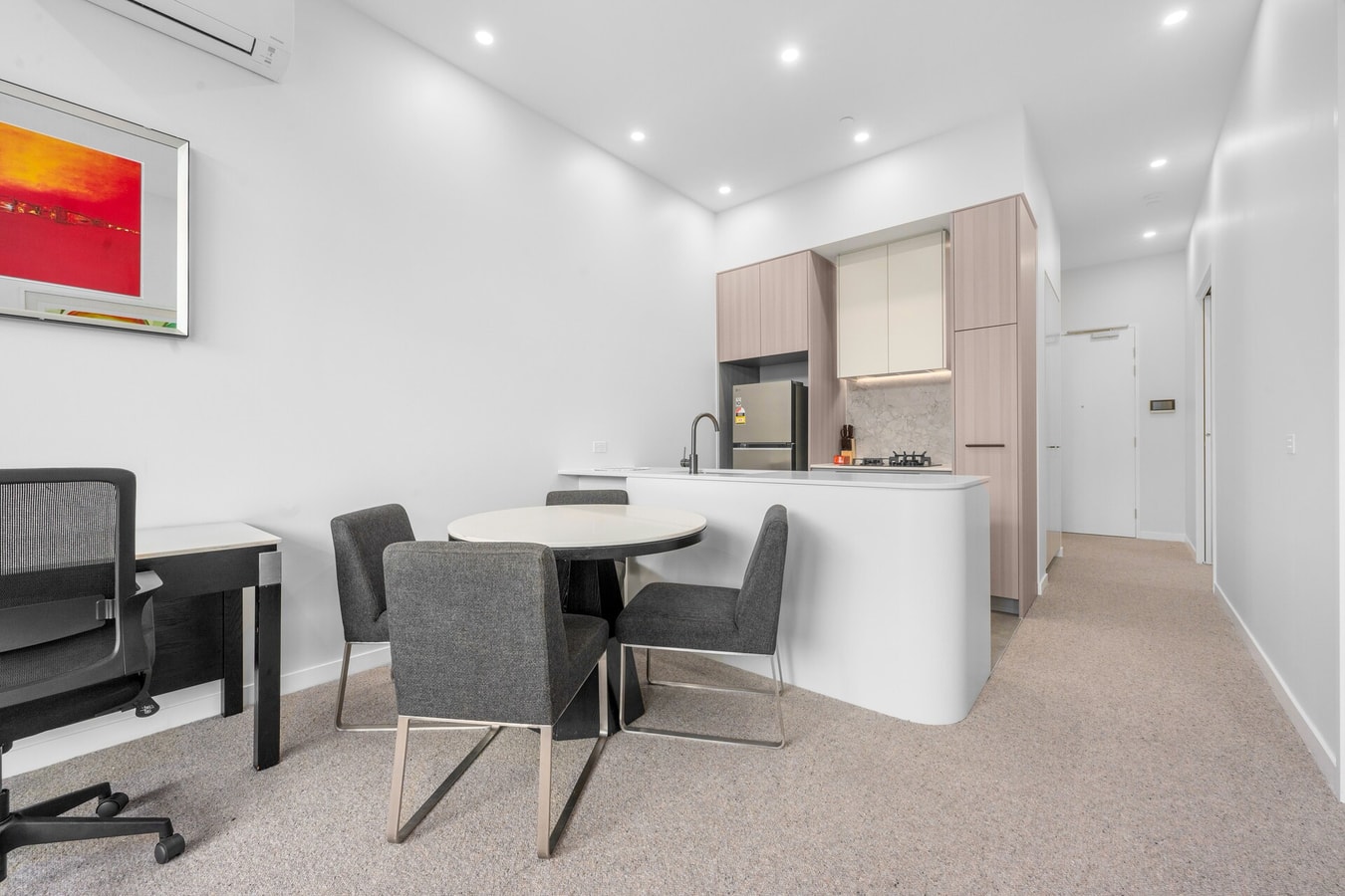 Fresh 2BR Stay | Parking | 7min Walk to Tram 14 Serain Residences
