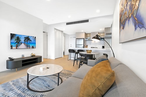 Casino-Side 2BR Ocean View | Walk to Beach/Tram 8 Serain Residences
