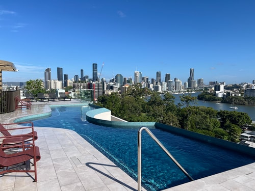 Riverside Modern 2BR East Brisbane w/Parking 0 Serain Residences