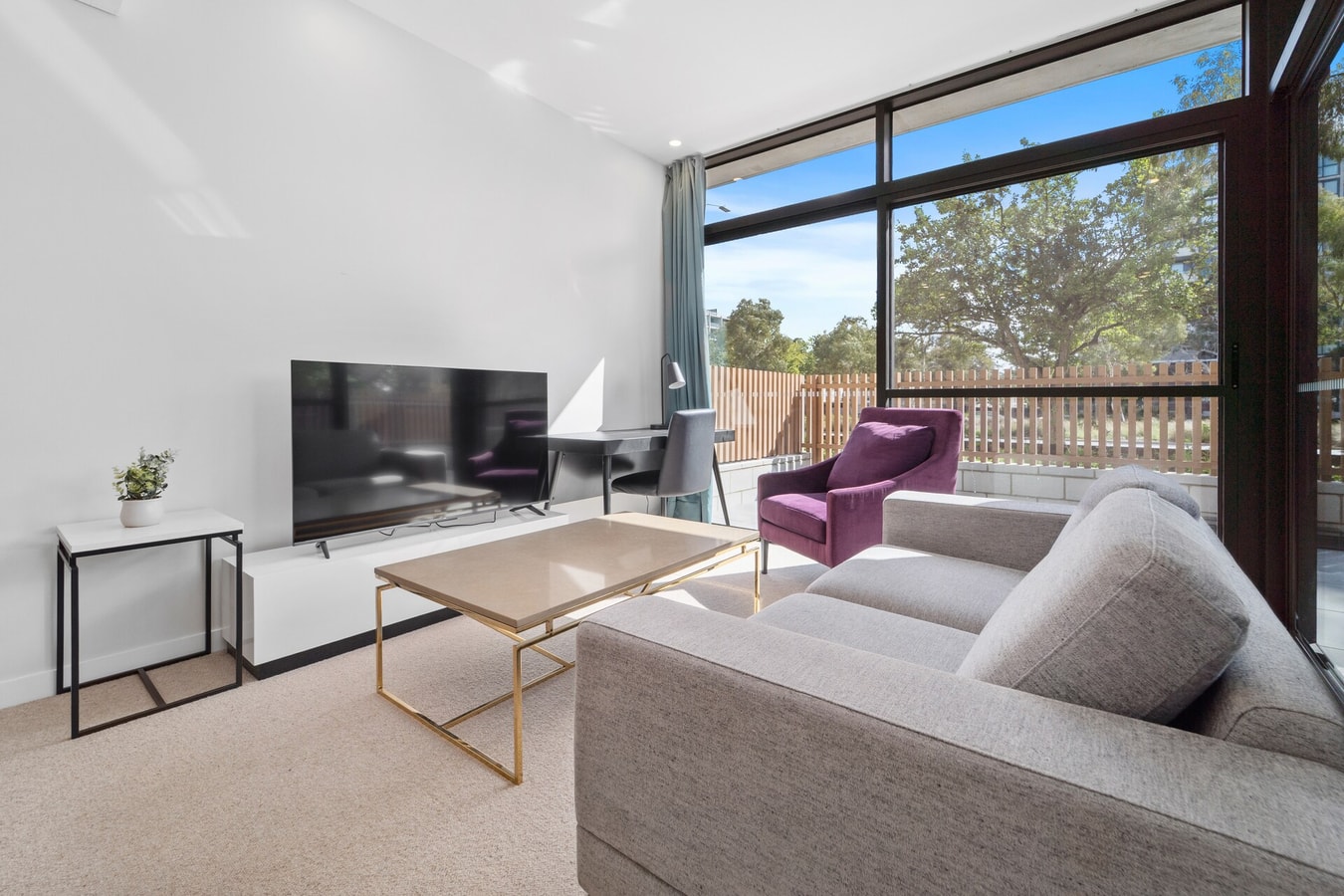 Sunlit 2BR Apartment | 7 minutes to Tram | Parking 15 Serain Residences