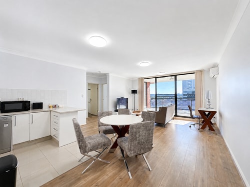 7 Min to Train: Central Parramatta 2BR + Parking 13 Serain Residences