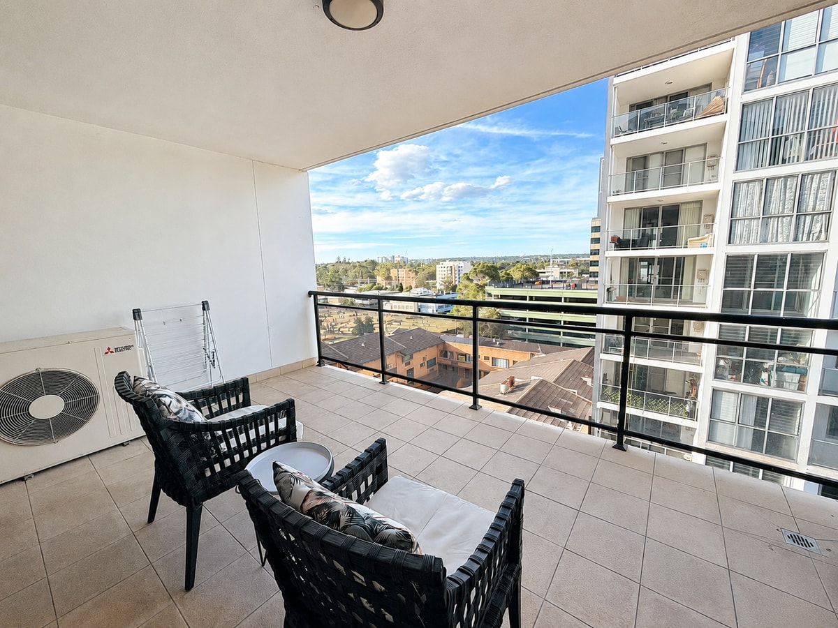 Central Parramatta 2BR | Steps from Train & Shops 13 Serain Residences