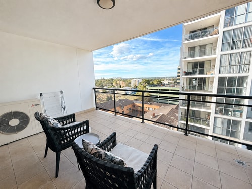 Central Parramatta 2BR | Steps from Train & Shops 13 Serain Residences