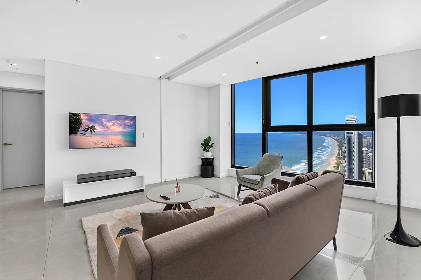 Ocean & City View | 3BR Beachside Retreat Level 63 Serain Residences