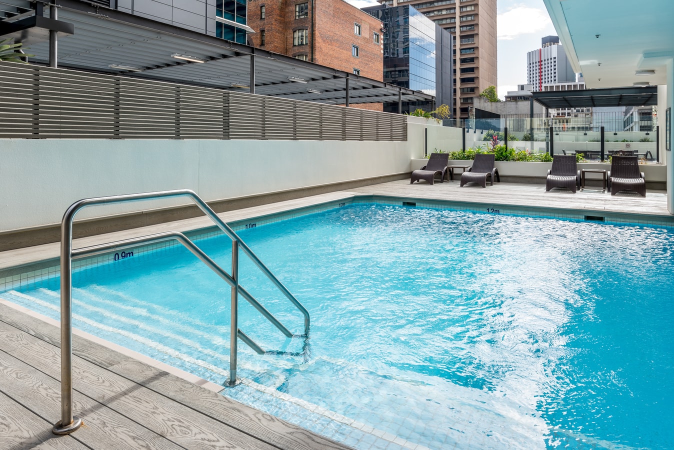 Modern 2BR in Brisbane CBD | Pool | Gym | Parking 4 Serain Residences