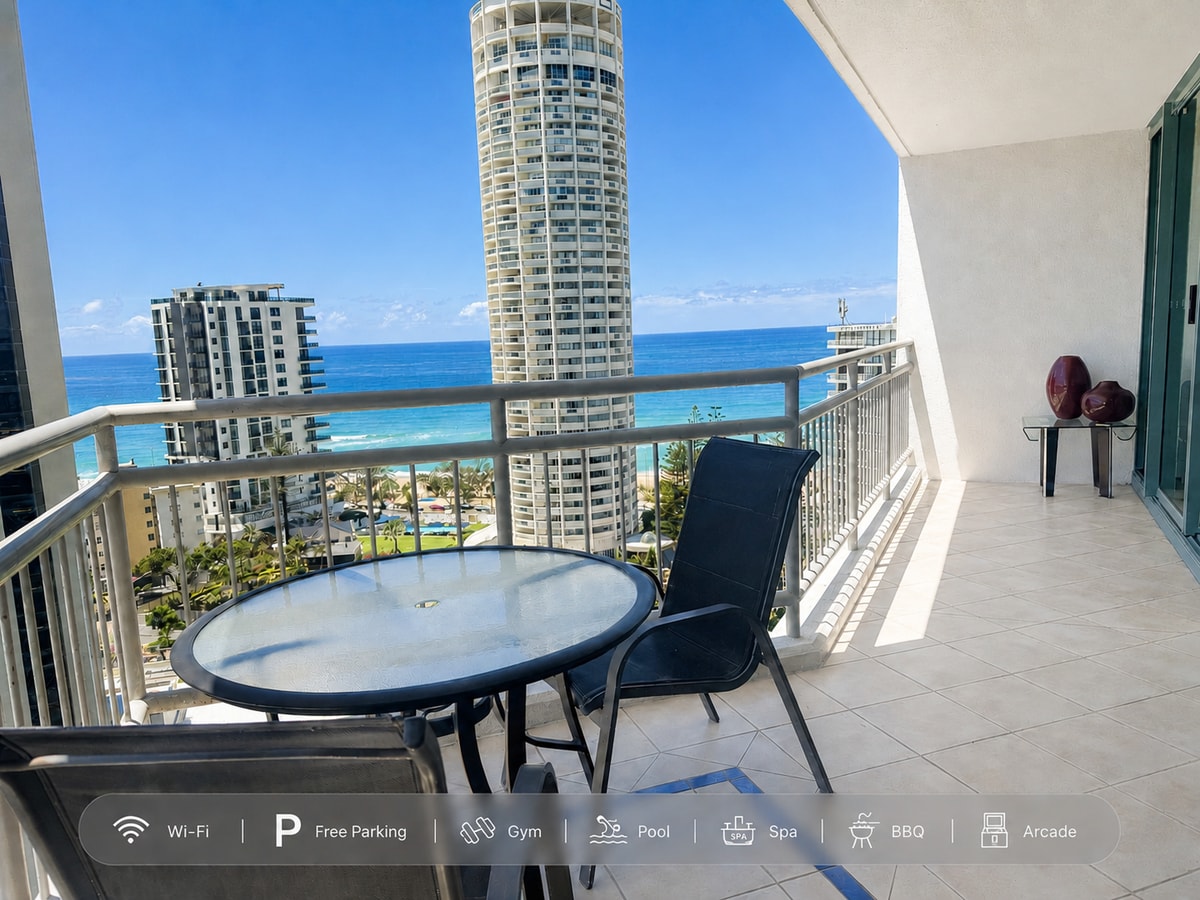 Partial Ocean View 2BR Apartment w/Parking @Crown Serain Residences