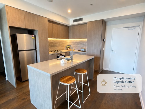 Casino-Side 1BR Water View | Walk to Beach/Tram 2 Serain Residences