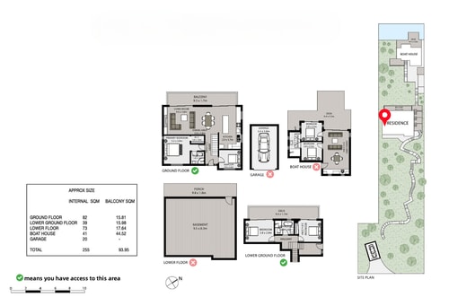 Water View 4Bedroom Peaceful Riverside Retreat 17 Serain Residences