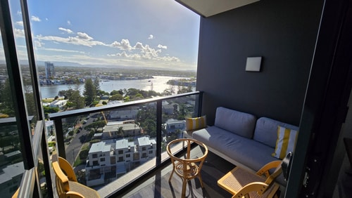 Water View Spacious 1 BR Apartment Close to Beach 5 Serain Residences