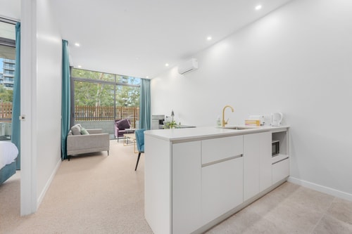 Charming 2BR Apartment | Walk to Tram | Parking 7 Serain Residences