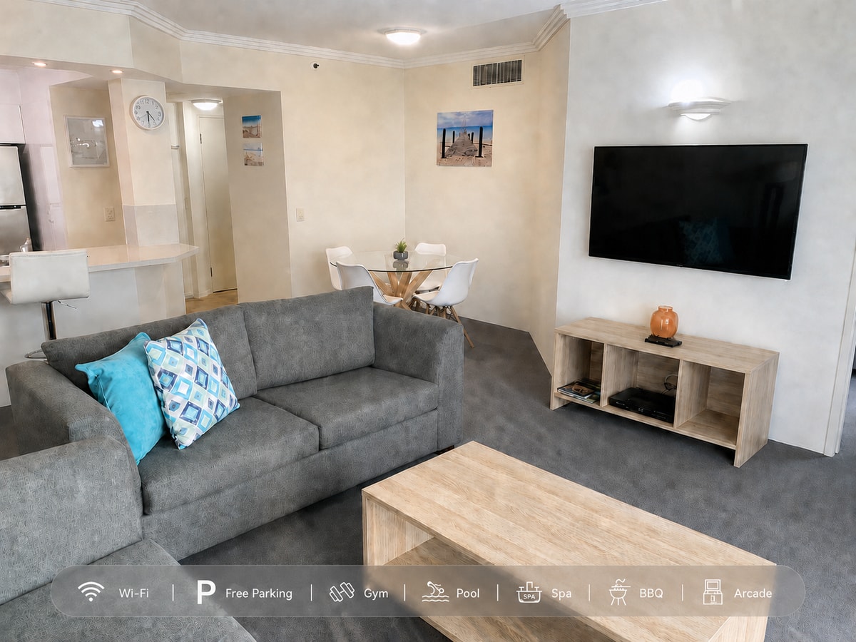Iconic 1-Bedroom Crown Towers Apt | Resort Stays 27 Serain Residences