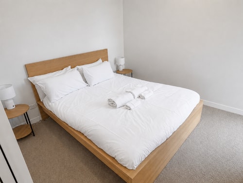 Comfy 2BR EV Friendly Stay | 7-Min Walk to Tram 1 Serain Residences
