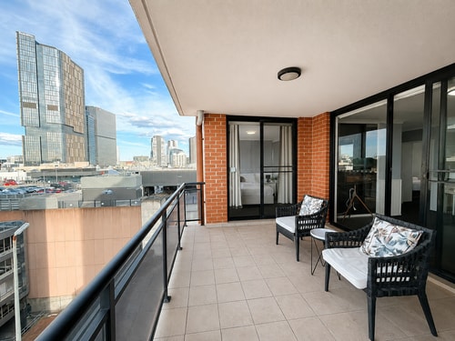 Central Parramatta 2BR | Steps from Train & Shops 1 Serain Residences
