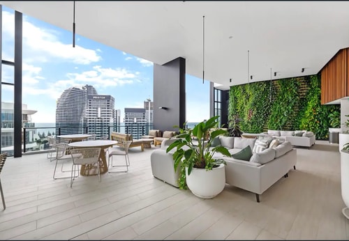 Casino-Side 1BR Water View | Walk to Beach/Tram 15 Serain Residences