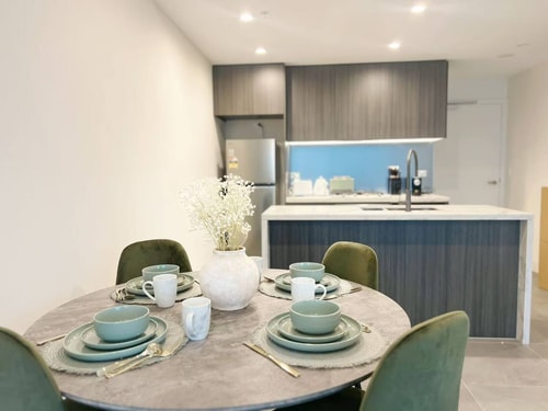 Stylish 1BR | Pool, Gym & Parking by Olympic Park 9 Serain Residences