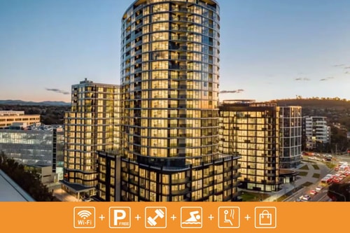 Modern 1 Bedroom Apartment in Philip Canberra 0 Serain Residences