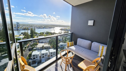 Water View Spacious 1 BR Apartment Close to Beach 3 Serain Residences